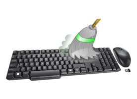 чистка клавиатуры ноутбука